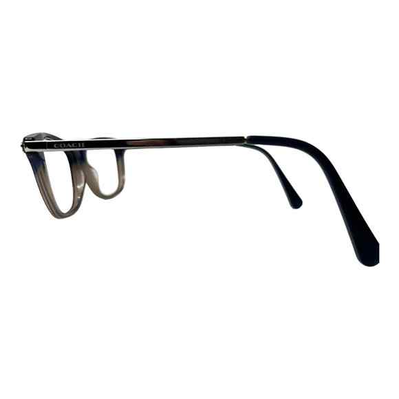 Coach Hc 6142 5489 Eyeglasses Frames Blue Square Cat Eye H4907 - Picture 2 of 7